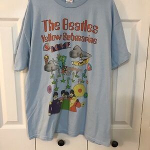 The‎ Beatles Blue Graphic T-Shirt